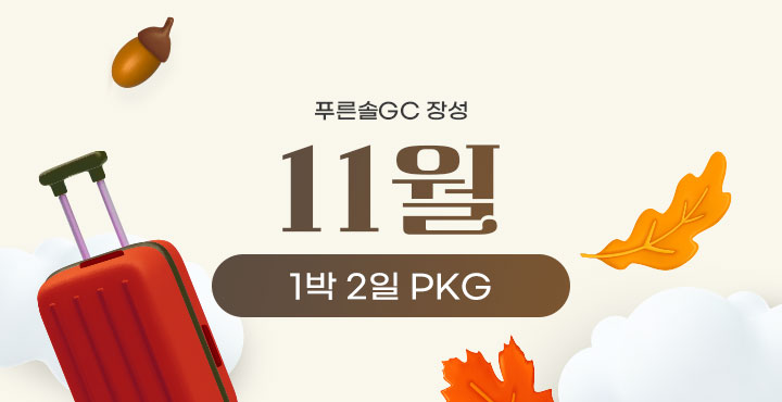 11월 1박 2일 pkg