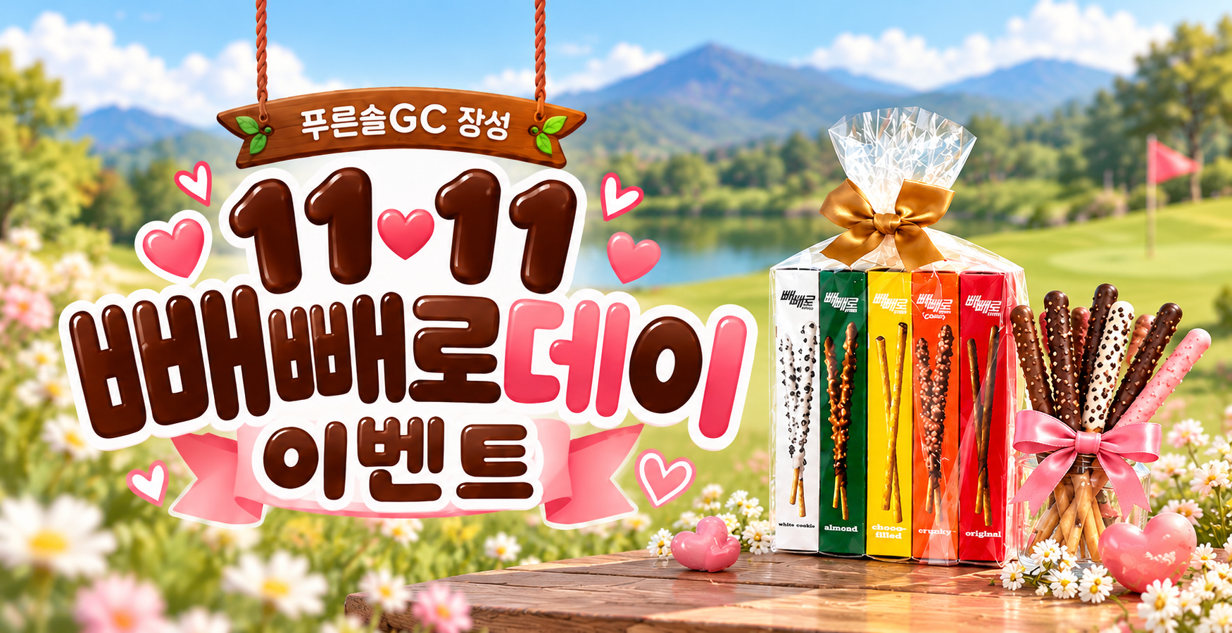 11월 11일 빼빼로데이 이벤트